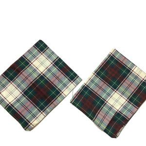 Springs Vintage Discontinued Pillowcases 2 Plaid